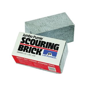 Jumbo Pumie JPS-12 Scouring Brick, 5-3/4 in L, 2-3/4 in W