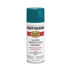 Rust-Oleum 277239 Rust Preventative Spray Paint, Gloss, Lagoon, 12 oz, Can 
