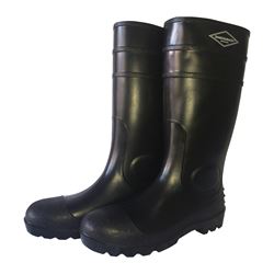 Diamondback L-G06B8 Knee Boots, 8, Black, PVC Upper 