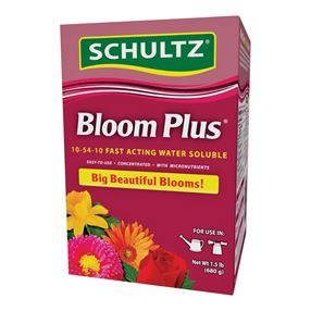 Schultz Bloom Plus SPF70130 Bloom Fertilizer, 1.5 lb, Granular, 10-54-10 N-P-K Ratio