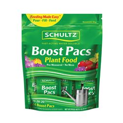 Schultz Boost Pacs SPF48900 Plant Fertilizer, 24 PK, 20-20-20 N-P-K Ratio 