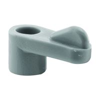 Make-2-Fit PL 7741 Window Screen Clip with Screw, Plastic, Gray, 12/PK 