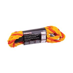 ProSource FH64067 Tow Rope, 3/4 in Dia, 14 ft L, Spring Hook End, 2266 lb Working Load, Polypropylene