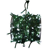 Santas Forest 03831 Rice String Light, Line, 3 VDC, 29V; 3.6 W, 10-Lamp, Warm White Lamp 6 Pack 