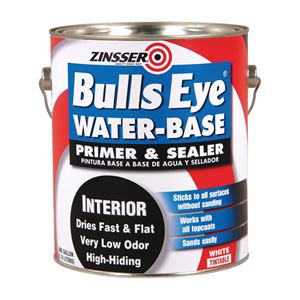 Zinsser 2241 Interior Primer and Sealer, Flat, White, 1 gal, Can