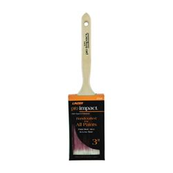 Linzer WC 2164-3 Paint Brush, 3 in W, 3 in L Bristle, Polyester Bristle, Sash Handle 