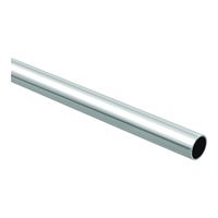 National Hardware BB8603 S822-095 Closet Rod, 1-5/16 in Dia, 6 ft L, Steel, Chrome 