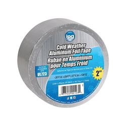 IPG 9502 Foil Tape with Liner, 45.7 m L, 50.9 mm W, Aluminum Backing, Silver 