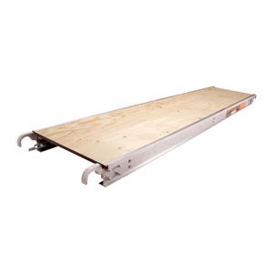 Metaltech M-MPP719 Scaffold Platform Deck, Aluminum/Plywood, Galvanized