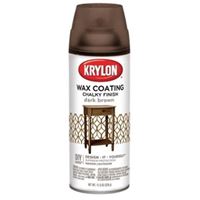 Krylon K04119000 Chalk Spray Paint, Subtle, Dark Brown, 11.75 oz, Can 