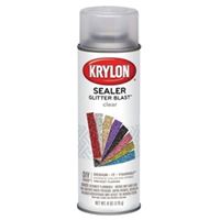 Krylon K03800000 Craft Spray Paint, Glitter, Clear, 6 oz, Can 