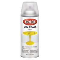 Krylon K03940000 Dry Erase Spray Paint, Clear, 11.5 oz 