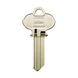 Hy-Ko 11010WK1 Key Blank, Brass, Nickel, For: Weslock Vehicle Locks, Pack of 10 
