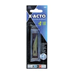 X-Acto X202 Knife Blade, #2, 1.88 in L, Carbon Steel, Hobby Edge 