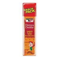 Keebler KCC12 Sandwich Crackers, Cheddar, Cheese Flavor, 1.8 oz, Pack of 12 