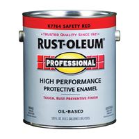 RUST-OLEUM PROFESSIONAL K7764402 Enamel, Gloss, Safety Red, 1 gal Can, Pack of 2 