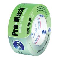 IPG 5802-.75 Masking Tape, 60 yd L, 3/4 in W, Crepe Paper Backing, Light Green 