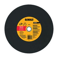 DeWALT DW8020 Cutting Wheel, 14 in Dia, 1/8 in Thick, 1 in Arbor, Aluminum Oxide Abrasive 