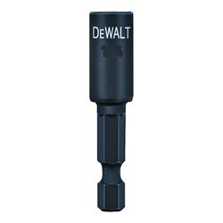 DeWALT IMPACT READY DW2234IR Nut Driver, 1/2 in Drive, 2-9/16 in L, 1/4 in L Shank, Hex Shank 
