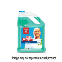 Mr Clean 23124 Cleaner, 128 oz, Bottle, Liquid, Febreze Meadows, Rain, Green 