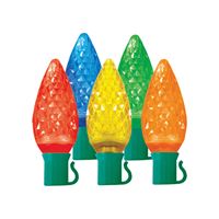 Hometown Holidays 2370/U14E325B Spool Light, 4.8 W, 70-Lamp, Multi-Color Lamp, 25,000 hr Average Life 4 Pack 