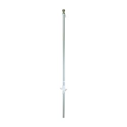 Valley Forge 29407-TANGLE Flag Pole, 1 in Dia, Aluminum 