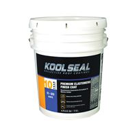 Kool Seal KS0063600-20 Elastomeric Roof Coating, White, 5 gal, Pail, Liquid 