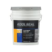 Kool Seal KS0063300-20 Elastomeric Roof Coating, White, 4.75 gal, Pail, Liquid 