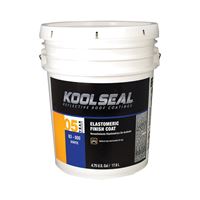 Kool Seal KS0063000-20 Elastomeric Roof Coating, White, 4.75 gal, Pail, Liquid 