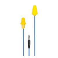 Plugfones Guardian PG-UY Earphones, 23/26 dB SPL, Blue/Yellow 