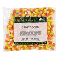 Family Choice 1137 Candy Corn, 9.5 oz, Pack of 12 