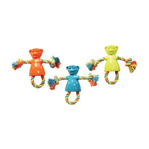 Chomper WB15501 Dog Toy, S, Monkey, Thermoplastic Rubber