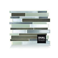 Quinco Sm1050-1 Tile Wall Argento 8 Pack 