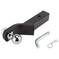 Vulcan HBB04 Hitch Kit, Steel, Silver/Black, Chrome/Powder Coated/Zinc Plated, For: Trailer Towing, 3 -Piece 