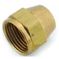 Anderson Metals 754014-12 Nut, 3/4 in, Flare, Brass, Pack of 5 
