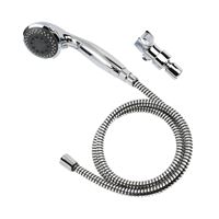 Boston Harbor HS00813CP Hand-Held Shower Head, 1.75 (6.6) 80 gpm (L/MIN) psi, 1/2-14 NPT Connection, Threaded, PVC 
