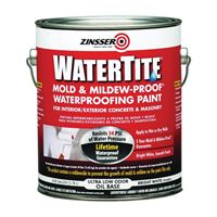 Zinsser WATERTITE 05001 Block Filler Paint, Oil, White, 1 gal, Can, 75/100 sq-ft/gal Coverage Area 