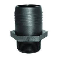 GREEN LEAF A112P Adapter, 1-1/2 in, MPT x Hose Barb, Polypropylene 