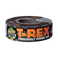 T-Rex 240998 Duct Tape, 35 yd L, 1.88 in W, Cloth Backing, Gunmetal Gray 