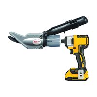 Malco TSF1 Siding Shear Attachment, Steel, For: 14.4 V or Larger Cordless or Standard A/C Power Drills 