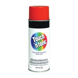 Touch N Tone 55283830 Spray Paint, Gloss, Orange, 10 oz, Can 