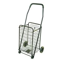 Simple Spaces TPG-G80033L Shopping Cart, 19 in OAW, 36 in OAH, 1-Shelf, Steel Shelf, Black Shelf 