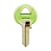 Hy-Ko 13005M1PDM Key Blank, Brass, Nickel, For: Master Cabinet, House Locks and Padlocks, Pack of 5 