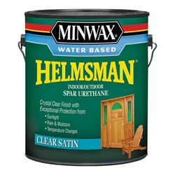 Minwax Helmsman 710520000 Spar Varnish, Crystal Clear, Liquid, 1 gal, Can, Pack of 2 