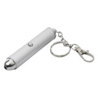 Vulcan HBJ-001 Key Chain, Snap Key Ring Ring, 7/8 in Dia Ring, ABS/Aluminum Case, Silver 48 Pack 