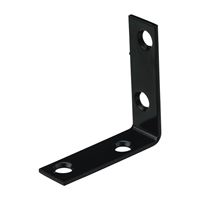 National Hardware 115BC Series N266-481 Corner Brace, 2 in L, 5/8 in W, Steel, 0.08 Thick Material 