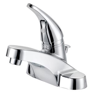Boston Harbor TQ-F4510042CP Lavatory Faucet, 1.2 gpm, 1-Faucet Handle, 3-Faucet Hole, Metal/Plastic, Chrome Plated
