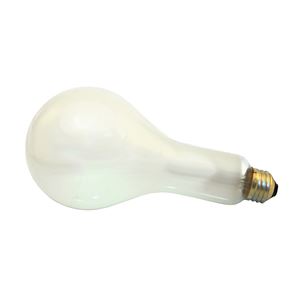 Sylvania 15735 Incandescent Lamp, 300 W, PS30 Lamp, Medium Lamp Base, 5860 Lumens, 2850 K Color Temp, Pack of 12