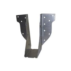 MiTek HUS26 Slant Joist Hanger, 5-7/16 in H, 3 in D, 1-5/8 in W, 2 in x 6 to 8 in, Steel, G90 Galvanized, Face Mounting 