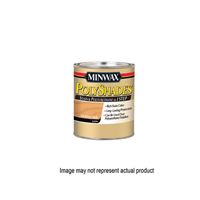 Minwax 213964444 Waterbased Polyurethane Stain, Satin, Liquid, Honey, 0.5 pt, Pack of 4 